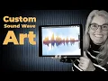 Custom Sound Wave Art - Procreate Art Using Your Voice