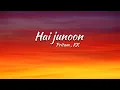 ❤️ ll hai Junoon ll New York 2009 ll Song Lyrics ll KK , Pritam , Sandeep Shrivastav ll ❤️