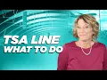 Airport Security Line What to Do the First Time in TSA