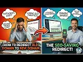 How to Redirect Old Website to New Website Redirect a Domain to Another Domain One Click Setup