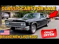 MUST SEE 20 Classic Cars Under 8 500 Just Became Available Today