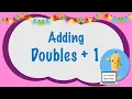 Learn more math facts using doubles plus one