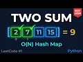 The Most Asked Coding Interview Question Solved in Python LeetCode Two Sum