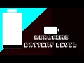 Real Time Battery level Indicator Only using Html Css and Js Source code in description