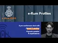 e-Rum Profile 05 - Jared Lander