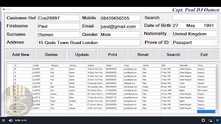 Overview of Data Entry Form with Insert Update Delete and Search using SQLite in Visual Basic Net