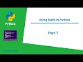 Python Using Math speak Khmer part 7