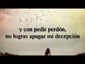 Lo Que Tenías Conmigo-María José (Letra)