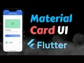 Card UI design in Flutter Beautiful Material Card Design in Flutter 2023
