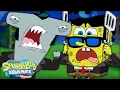 Download Lagu Is SpongeBob a Shark? 🦈 | Full Scene 'Sharks v. Pods' | SpongeBob