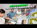 Download Lagu Cooking Ash-e Dooghi, Laughter \u0026 Good Vibes |  پختن آش دوغی، خنده و فضای پر از انرژی مثبت  | Vlog 52