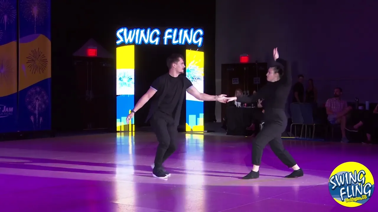 Swing Fling 2023 Superstar Show Byron Brunerie & Melodie Paletta