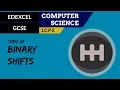 25 EDEXCEL GCSE 1CP2 Binary shifts