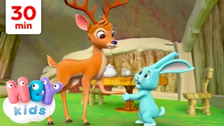 Dans Sa Maison Un Grand Cerf Et Plus De Chansons HeyKids Comptines Pour Bébé Animaj Kids 