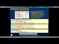 Adding a default constraint in sql Part 4