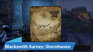 Where is the Blacksmith Survey in Stormhaven ESO Elder Scrolls Online