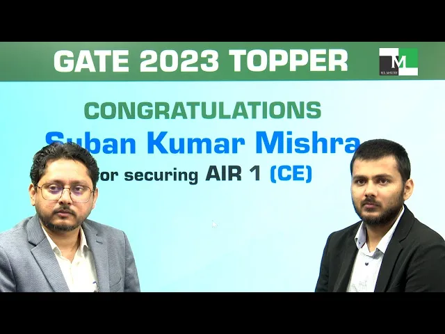 Suban Kumar Mishra| AIR-1 CE