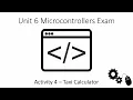 Unit 6 Microcontrollers Activity 4 - Taxi Calculator
