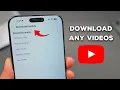 Download Lagu How To Download ANY YouTube Videos (Offline 2025)