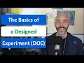 Design of Experiments DOE - The Basics