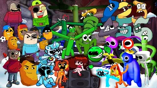 Friday Night Funkin' Vs Twiddlefinger, Inside Out 2, Smiling Critters,...FULL SONG (12 HOUR) #9