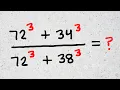 CALCULATORS NOT ALLOWED A Nice Algebra Simplification
