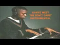 Download Lagu Kanye West - We Don't Care (Instrumental)