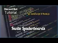 Discord Bot Tutorial Essentials Invite Leaderboards