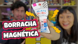 BORRACHA que usa ÍMÃ para juntar a SUJEIRA? - Será Que Isso Funciona? 🧲