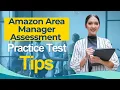 Amazon Area Manager 2026 Assessment Test Hiring Exam Tips All You Need to Know