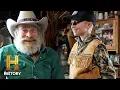 Mountain Men Tom Sews Hank an Epic Deerskin Vest Season 12 History
