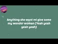 (Lyrics) Wonder Woman - WSTRN