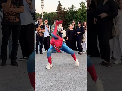 Who's cooler? 😂 #spiderman