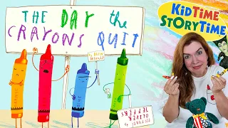 The Day the Crayons Quit | really funny read aloud | crayons story