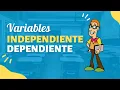 Variable independiente y dependiente - explicacion con ejemplos
