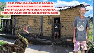ELE TEM 54 ANOS MORA SOZINHO NESSA CASINHA DE TAIPA, FELIZ E ALEGRE ☺️
