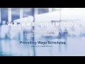 Prevailing Wage Schedules
