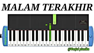 not pianika malam terakhir tutorial not pianika malam terakhir dangdut