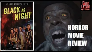 black as night 2021 asjha cooper blumhouse vampire horror movie review