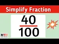 How to simplify the fraction Simplified