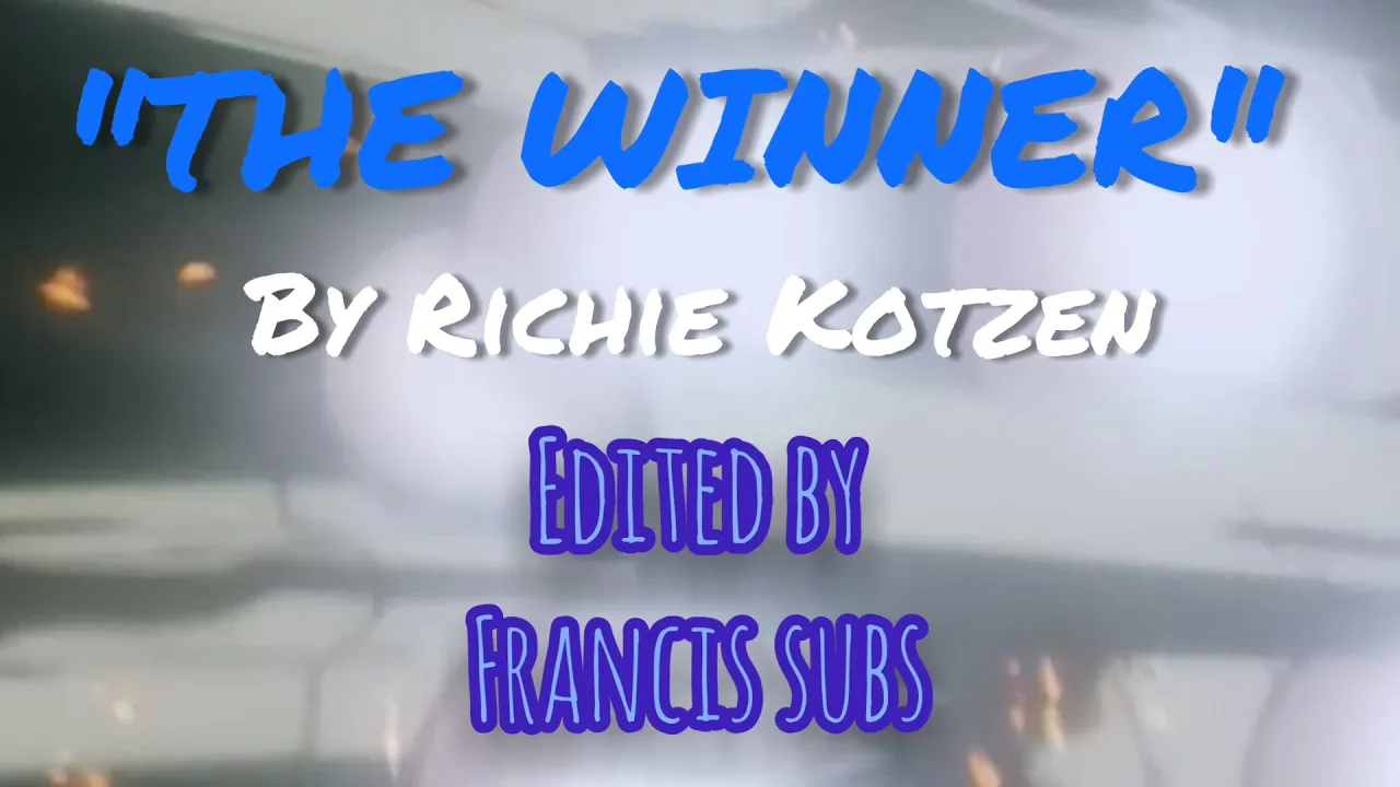 Richie Kotzen - The Winner (ENG - SPA lyrics FRANCIS SUBS) Richie Kotzen - The Winner (ENG - SPA lyrics FRANCIS SUBS)