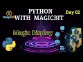 Python with Magicbit - Day 02
