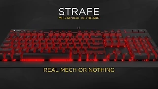 Corsair Strafe mechanical gaming keyboard the product trailer