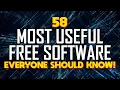 Download Lagu 58 Most Useful FREE SOFTWARE Everyone Should Know!