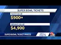 Here is how much a Super Bowl 2025 ticket costs this week