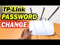 TP-Link Router WiFi Password Change Easy and Quick Technique