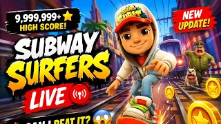 SUBWAY SURFERS LIVE ๐ฅ | HIGH SCORE CHALLENGE ๐ฑ | CAN I BEAT THE RECORD? ๐