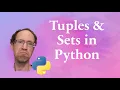 Tuples Sets in Python