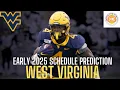 West Virginia Schedule Prediction