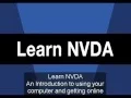 Learn NVDA Windows Basics Part 1